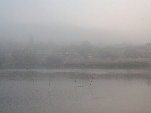 Turquie - Golyazi brume matinale